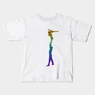 Acrobatic mixed-pair Kids T-Shirt